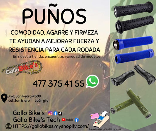 Refacciones, accesorios, ropa, energéticos, taller con servicios especializados, bicis, todo eso y más lo encuentras, con amplia variedad en tu tienda de confianza... Gallo Bikes's
