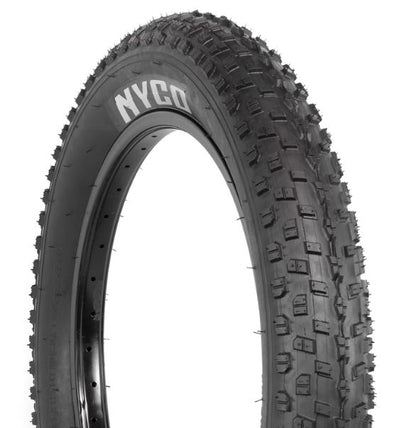 Llanta para bicicleta electrica 20 x 4.0 todo terreno negra LY - 159 Nyco