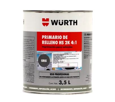 WÜRTH PRIMER DE RELLENO  3.5K GRIS