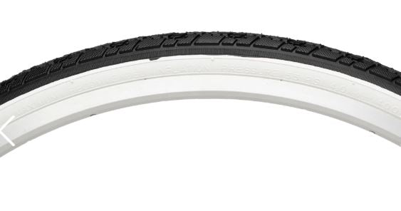 Llanta kenda 26 x 1 - 3/8 K830 cara blanca