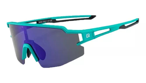Lentes rockbros polarizados azul Bianchi