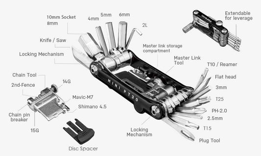 Multiherramienta Topeak Mini  PT30
