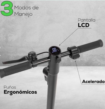 Scooter electrico GF - N05 10" 350W 36V 7.8 AH freno de tambor y ebrake E - lena