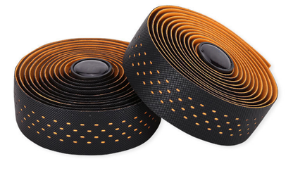 Cinta para manubrio puntos naranja