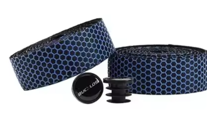 Cinta para manubrio colmena azul