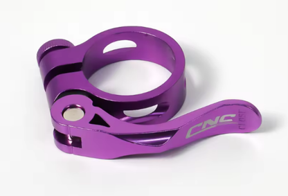 Abrazadera de tubo de asiento 34.9mm morado