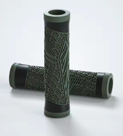 Puños Enlee ligeros de silicona verde olivo