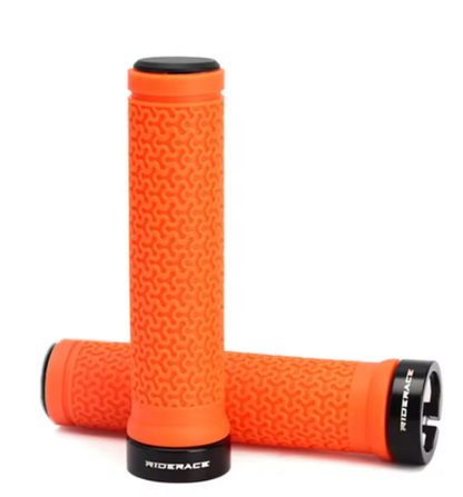 Puños Riderace silicona  naranja