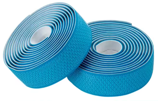 Cinta para manubrio de silicona azul claro