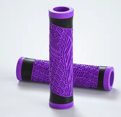 Puños Enlee ligeros de silicona morado