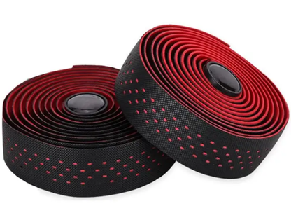 Cinta para manubrio puntos rojos