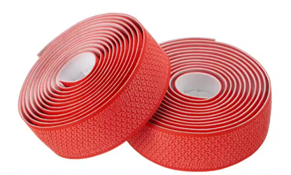 Cinta para manubrio de silicona rojo