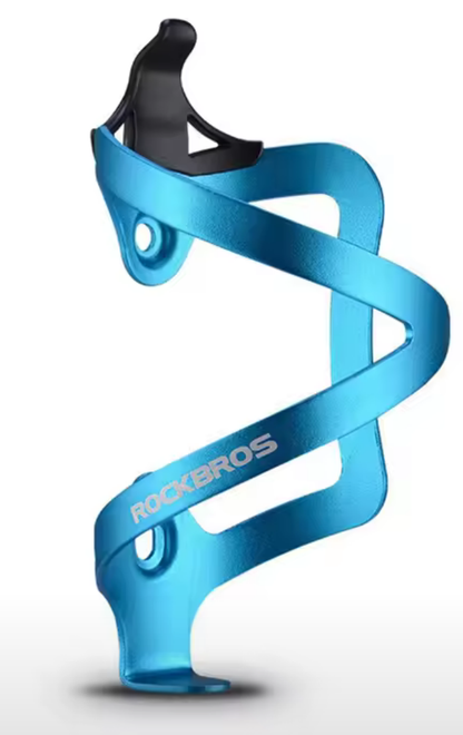 Porta ánfora Rockbros de aluminio ultraligero unilateral azul
