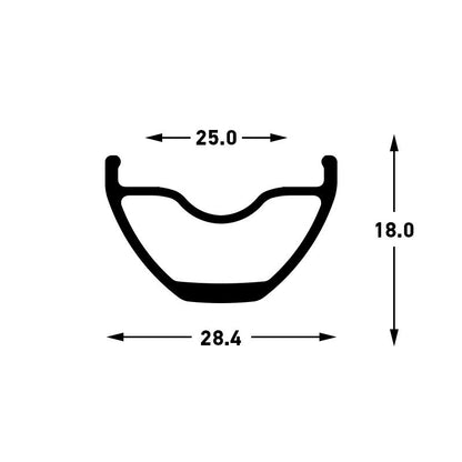 Aro stans  CREST S2 r27.5 de 32h