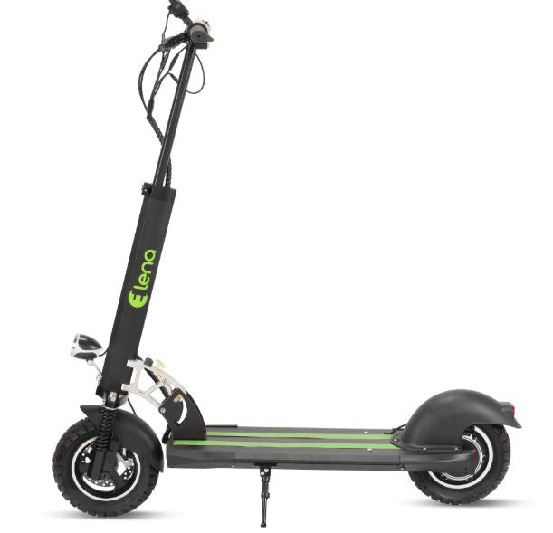 Scooter electrico GF - S12 10 pulgadas 500W 48V 14.5 AH IPX4 frenos de disco con suspension delantera E - lena