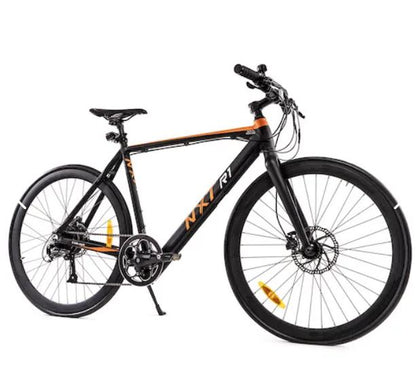 Bicicleta R 700  Electrica R1 1X9 Velocidades Aluminio negro mate naranja T - AEC - TDA39 NXT