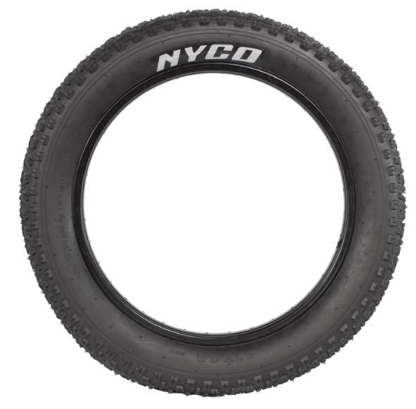 Llanta para bicicleta electrica 20 x 4.0 todo terreno negra LY - 159 Nyco