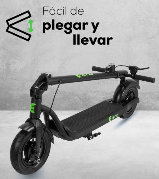 Scooter electrico GF - N05 10" 350W 36V 7.8 AH freno de tambor y ebrake E - lena