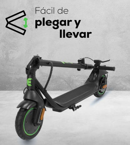 Scooter electrico GF - N09 llanta 8.5" 350W 36V 7.8 AH freno de disco y e - brake E - lena