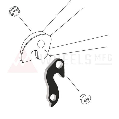 PATA  DE CAMBIO CUADRO / DESVIADOR  11 SPECIALIZED