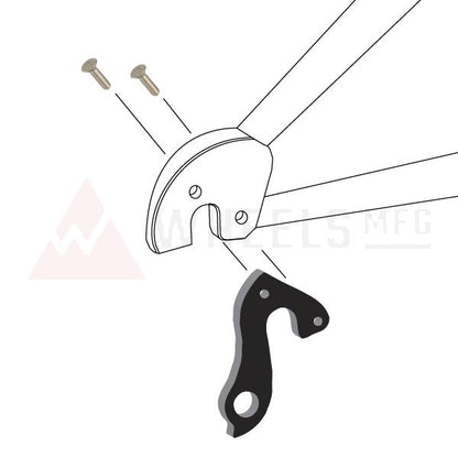 PATA  DE CAMBIO CUADRO / DESVIADOR 138 PINARELLO
