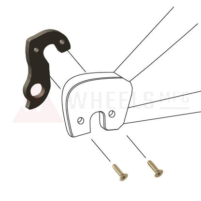 PATA  DE CAMBIO CUADRO / DESVIADOR 216 STEVENS