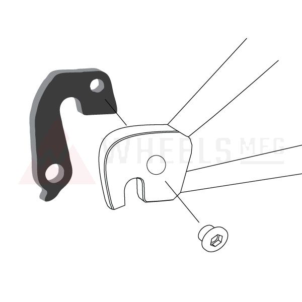 PATA  DE CAMBIO CUADRO / DESVIADOR  65 SPECIALIZED