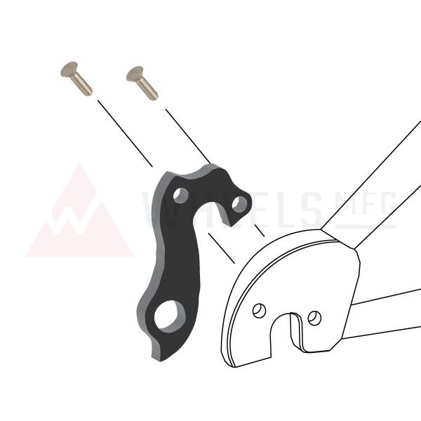 PATA  DE CAMBIO CUADRO / DESVIADOR 121 PINARELLO