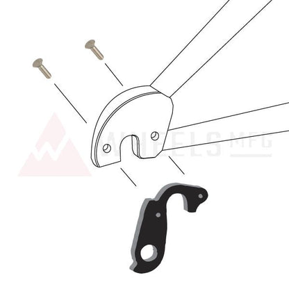 PATA  DE CAMBIO CUADRO / DESVIADOR  164 TREK