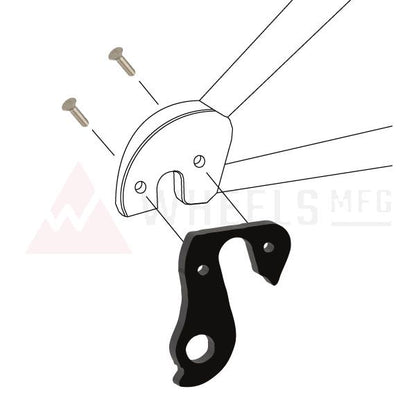 PATA  DE CAMBIO CUADRO / DESVIADOR  85 ORBEA