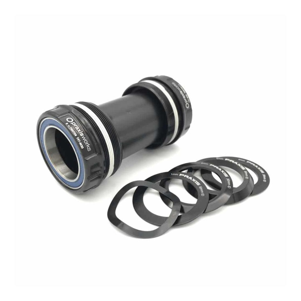 TAZA DE CENTRO PRAXIS M30 - T47 EXTERNAL BEARING 68MM RUTA | 73MM MTB