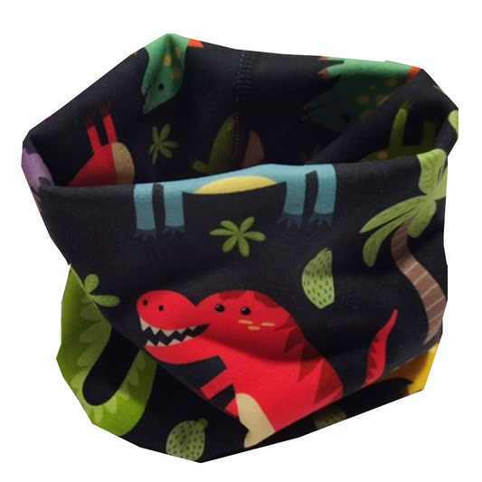 Bandanas multiusos infantil t- rex