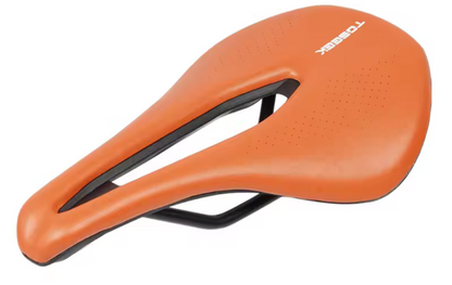 Asiento de bici ligero naranja