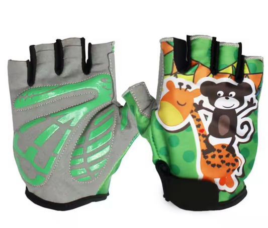 Guantes infantil dedo corto animales zoo