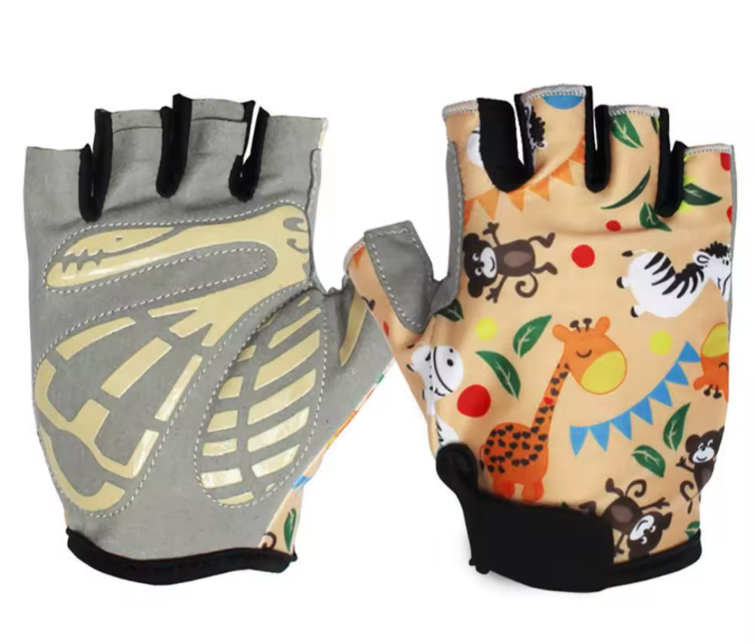 Guantes infantil dedo corto animales zoo