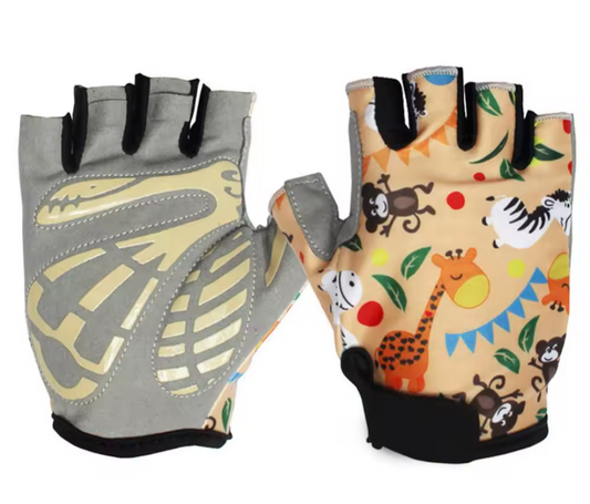 Guantes infantil dedo corto animales zoo