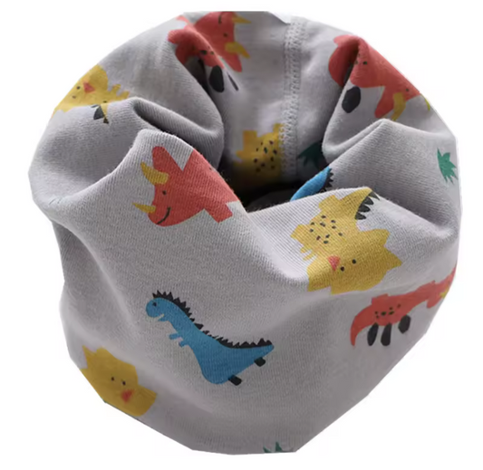 Bandanas multiusos infantil lindos dinosaurios