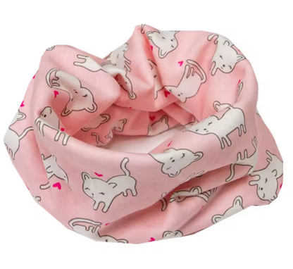 Bandanas multiusos infantil gatitos