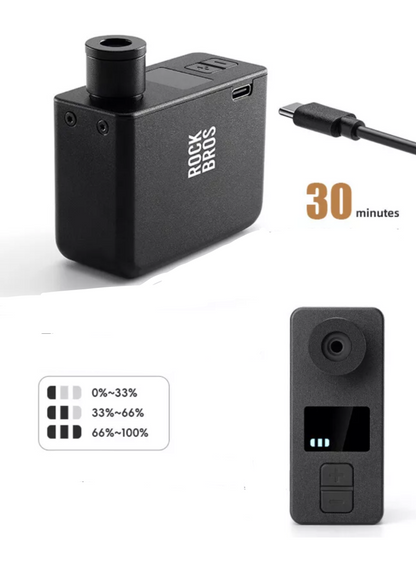 Mini bomba recargable y portátil Rockbros