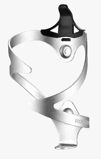 Porta ánfora Rockbros de aleación aluminio ultraligero bilateral plateado