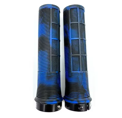 Puños camo silicona  azul