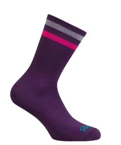 Calcetas para ciclismo morado