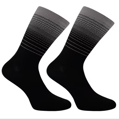 Calcetas para ciclismo negro / gris