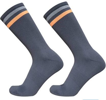 Calcetas para ciclismo gris