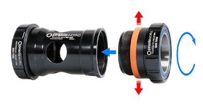 TAZA DE CENTRO PRAXIS M30 - BB30/PF30 68MM RUTA