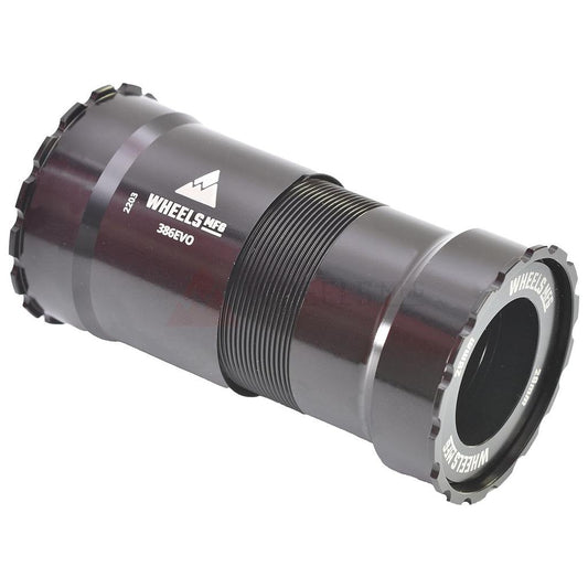 WHELS MFG TAZAS CENTRO NEGRA 386EVO ABEC-3 BB PARA M30 28/30mm (COMPATIBLE PRAXIS)