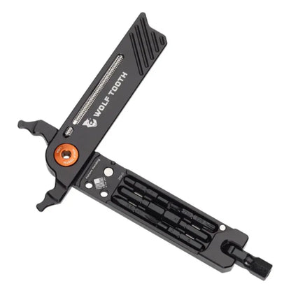 WOLFTOOTH PINZA CANDADO CADENA CON 8 PUNTAS