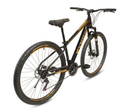 Bicicleta R 29 de aluminio  3 x 7 negro - dorado ASM - 22 Ryno