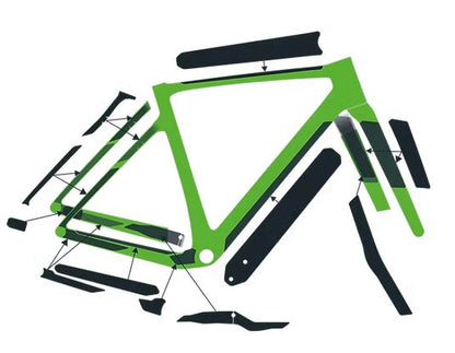 KIT DE PROTECTORES SYNCROS PARA SCOTT SYNCROS  para ADDICT GRAVEL