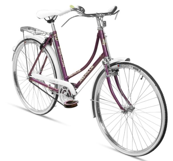 Bicicleta R 26 x 1 3/8 turismo morado Mariluz